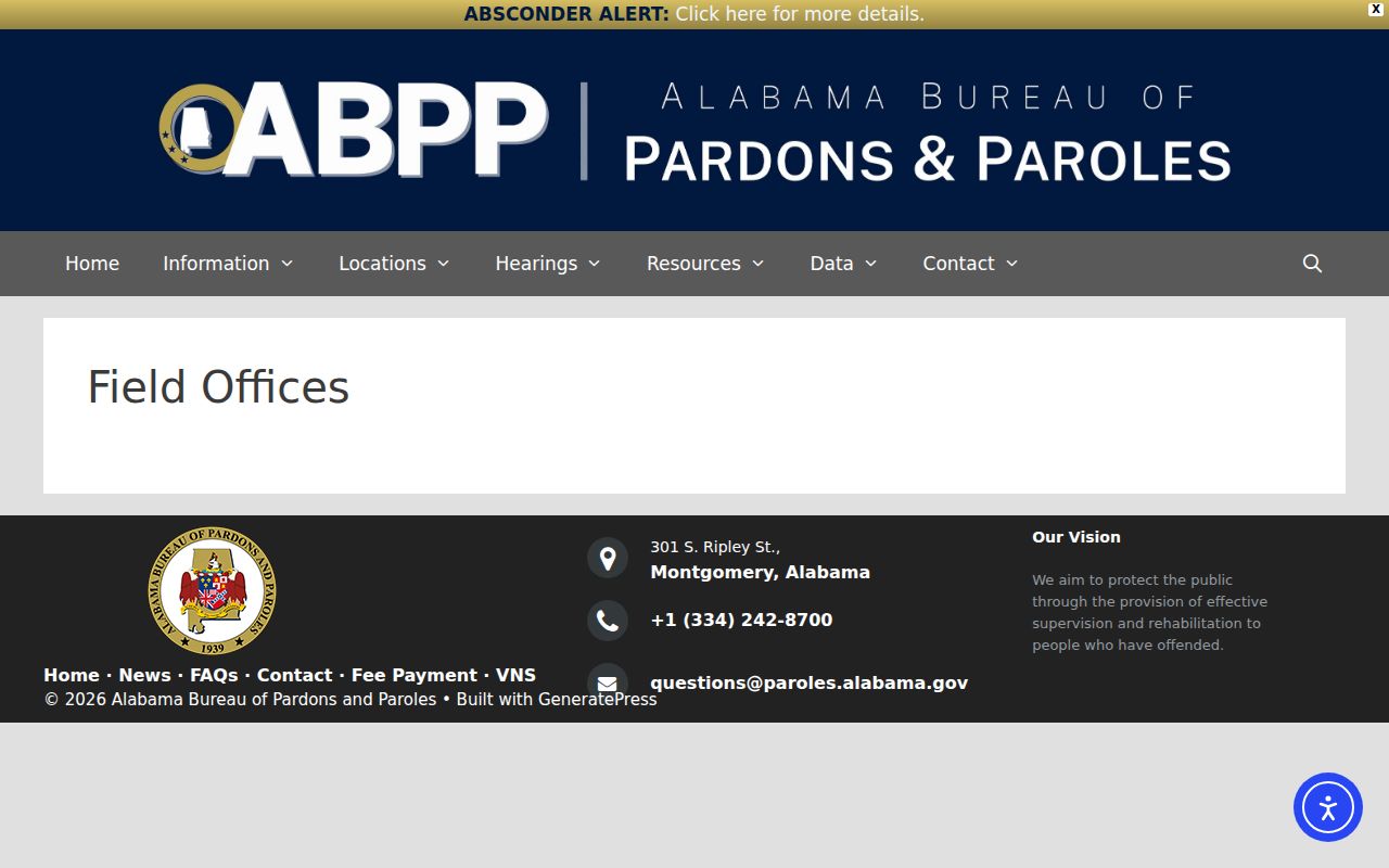 Shelby County criminal supervision and probation field offices